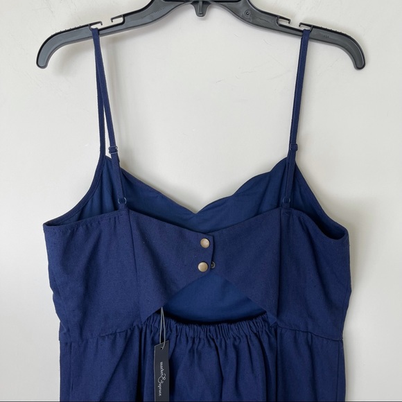 NWT Market & Spruce Crissie Strap Linen Dress XL - Picture 6 of 12